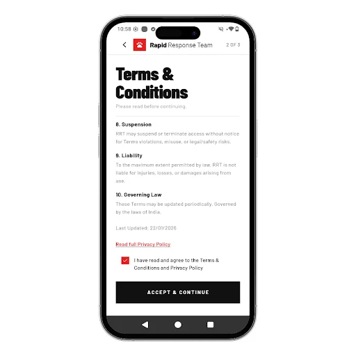Rapid Response ডাউনলোড করুন – পশুদের কল্যাণে ভলান্টিয়ার ও ফিডারদের সংযোগ - Screenshot 2