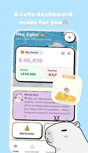 Mucuans – Gen Z Money Manager ডাউনলোড করুন | সেরা ফিন্যান্স ট্র্যাকার - Screenshot 4