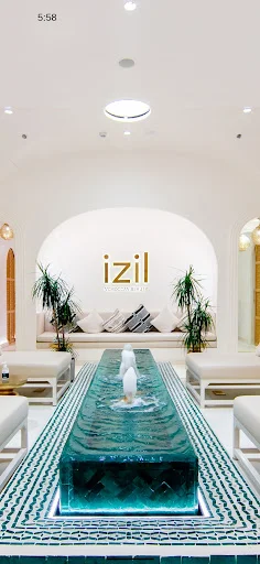 Izil Spa অ্যাপ ডাউনলোড করুন – আপনার মোবাইল থেকে ক্লাস শিডিউল করুন - Screenshot 1