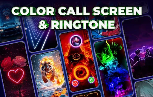 Color Call Screen & Ringtone ডাউনলোড করুন – কল স্ক্রিন থিম ও রিংটোন - Screenshot 1