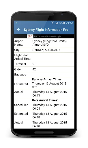 Orlando Airport Flight Info ডাউনলোড করুন – ফ্লাইটের তথ্য - Screenshot 8