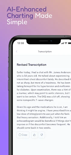 Assistant Dr. – Medical Scribe ডাউনলোড করুন – AI ভিত্তিক অটোমেটেড SOAP নোটস - Screenshot 6