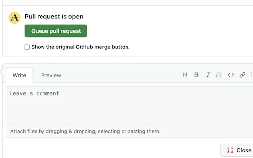 Aviator Chrome Extension ডাউনলোড করুন – GitHub MergeQueue - Screenshot 1