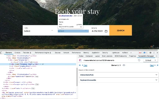 Evinced Dev Debugger ডাউনলোড করুন – সেরা অ্যাক্সেসিবিলিটি টুল - Screenshot 3