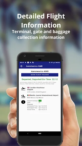 Charlotte Douglas Flights ডাউনলোড করুন – লাইভ ফ্লাইট আপডেট - Screenshot 4