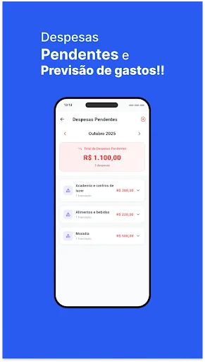 Fing: Finanças Pessoais ডাউনলোড করুন – বাজেট ও খরচ নিয়ন্ত্রণ করুন - Screenshot 6