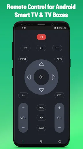 Android TV রিমোট কন্ট্রোল ডাউনলোড করুন – ভয়েস সার্চ ও টাচপ্যাড - Screenshot 1