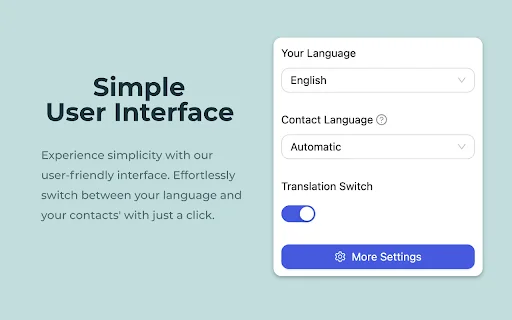 Automatic Message Translator ডাউনলোড করুন – হোয়াটসঅ্যাপ অনুবাদ করুন - Screenshot 1