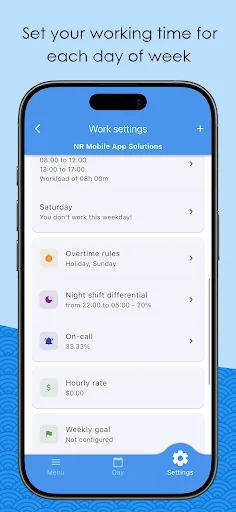 Easy Time Tracker ডাউনলোড করুন – সেরা ওয়ার্ক আওয়ার্স ট্র্যাকার - Screenshot 6