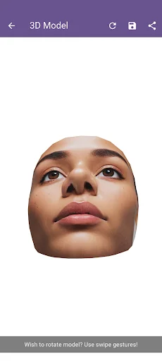 3D Face Model Maker ডাউনলোড করুন – আপনার মুখ থেকে ৩ডি মেশ তৈরি করুন - Screenshot 2