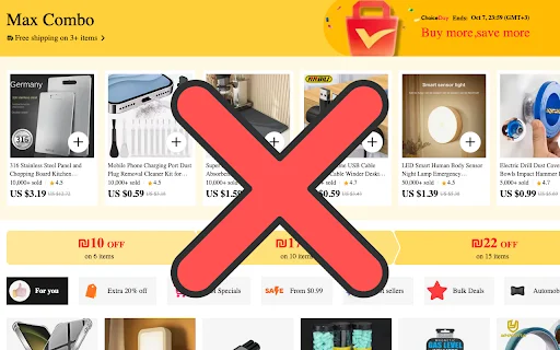 Skip AliExpress Bundle Deals ডাউনলোড করুন – সরাসরি পণ্য কিনুন - Screenshot 2