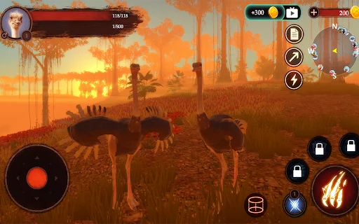 The Ostrich ডাউনলোড করুন – অনন্য অ্যানিমেল সিমুলেশন গেম - Screenshot 17