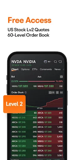 Futubull-Easy Investment ডাউনলোড করুন – রিয়েল-টাইম স্টক ট্রেডিং - Screenshot 2