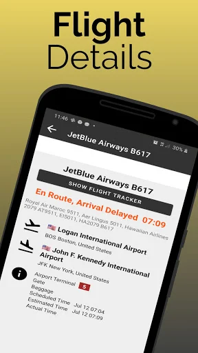 Fort Lauderdale Flights ডাউনলোড করুন – ফ্লাইট ট্র্যাকার অ্যাপ - Screenshot 4