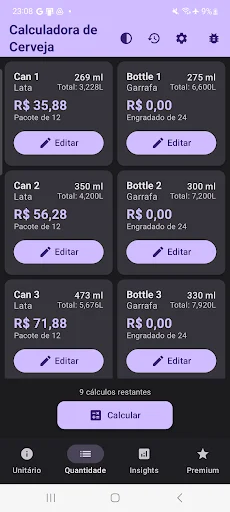 Calculadora de Cerveja ডাউনলোড করুন – সেরা বিয়ারের দাম জানুন - Screenshot 6