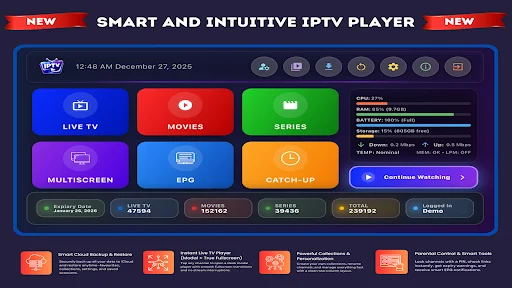 Smart IPTV Stream Pro ডাউনলোড করুন – এআই প্রযুক্তির সেরা প্লেয়ার - Screenshot 12