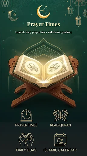 Prayer Time: Qibla, Azan & Dua ডাউনলোড করুন – সঠিক নামাজের সময় - Screenshot 1