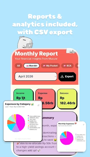 Mucuans – Gen Z Money Manager ডাউনলোড করুন | সেরা ফিন্যান্স ট্র্যাকার - Screenshot 6