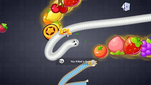Worms Merge-io গেমটি ডাউনলোড করুন – সেরা স্নেক গেম খেলুন - Screenshot 4