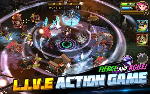 Guardian Hunter: SuperBrawlRPG ডাউনলোড করুন – সেরা ফ্যান্টাসি অ্যাকশন আরপিজি - Screenshot 9