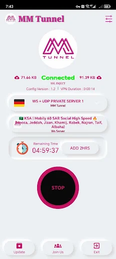 MM Tunnel Latest Version Download – Fast & Secure VPN Free - Screenshot 4