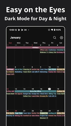 Simple Calendar ডাউনলোড করুন – সেরা শিডিউলিং ও রিমাইন্ডার অ্যাপ - Screenshot 7