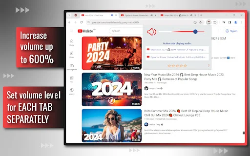 Volume Control ডাউনলোড করুন – ক্রোম ব্রাউজারের জন্য সেরা সাউন্ড বুস্টার - Screenshot 4