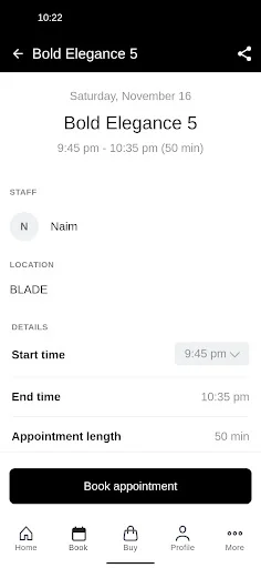 BLADE Oman ডাউনলোড করুন – ওমানের সেরা বারবার অ্যাপ - Screenshot 3