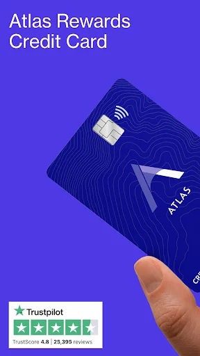 Atlas – Rewards Credit Card ডাউনলোড করুন – সহজে ক্রেডিট স্কোর বাড়ান - Screenshot 1
