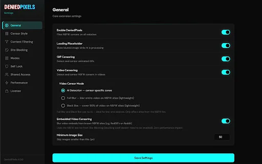 DeniedPixels ডাউনলোড করুন – সেরা AI NSFW কন্টেন্ট ফিল্টার - Screenshot 3