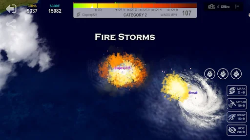 Hurricane.io ডাউনলোড করুন – শক্তিশালী হারিকেন গেম খেলুন - Screenshot 15