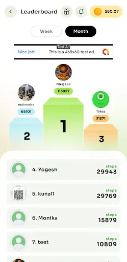 Walk Wallet ডাউনলোড করুন – প্রতিদিন হাঁটুন এবং পুরস্কার জিতুন - Screenshot 6