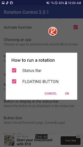 Screen Rotation Control ডাউনলোড করুন – ৬টি মোড সাপোর্ট - Screenshot 4
