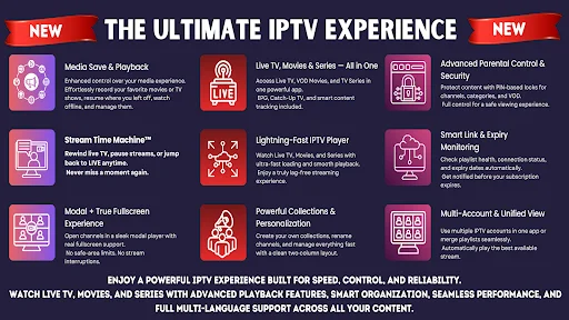 Smart IPTV Stream Pro ডাউনলোড করুন – এআই প্রযুক্তির সেরা প্লেয়ার - Screenshot 5